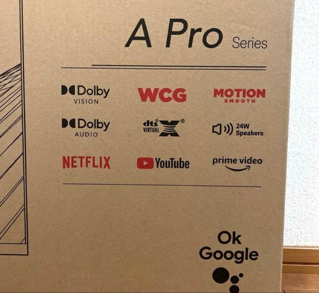 【hungtimb】Xiaomi 43 インチ 4K テレビ A Pro