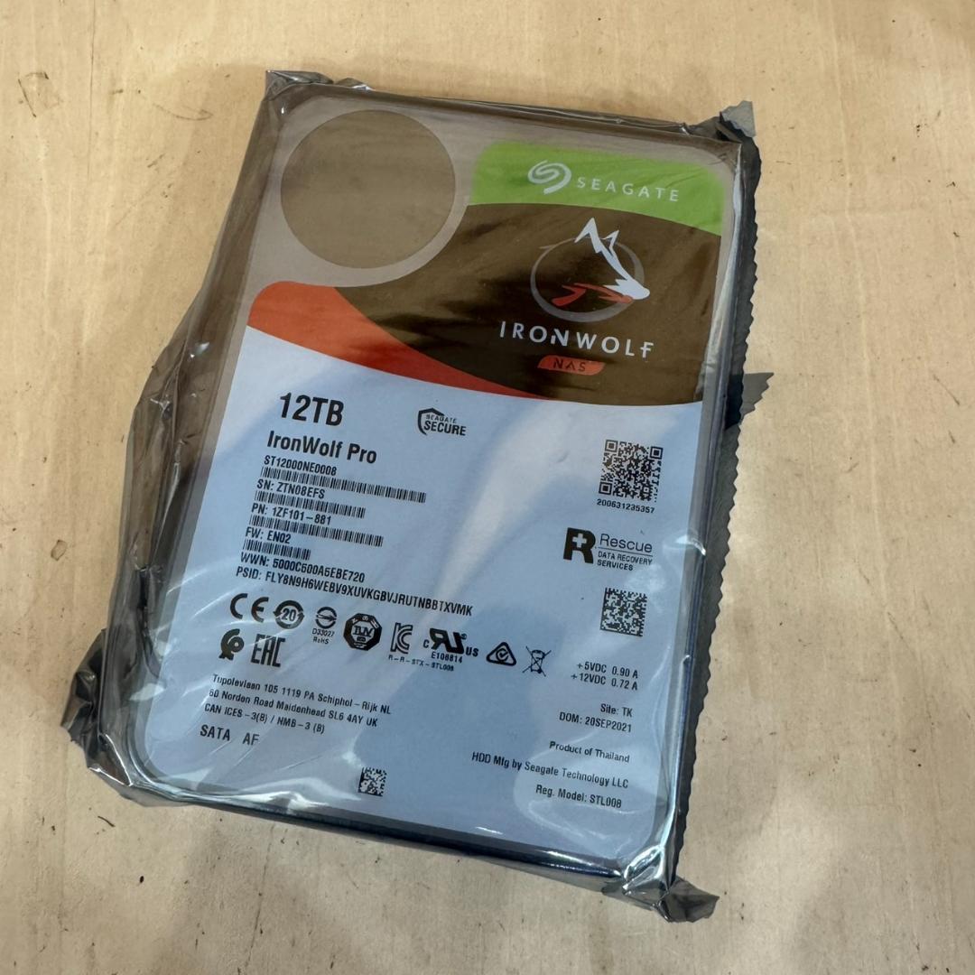 内蔵型ハードディスクドライブ Seagate IronWolf Pro 12TB HDD