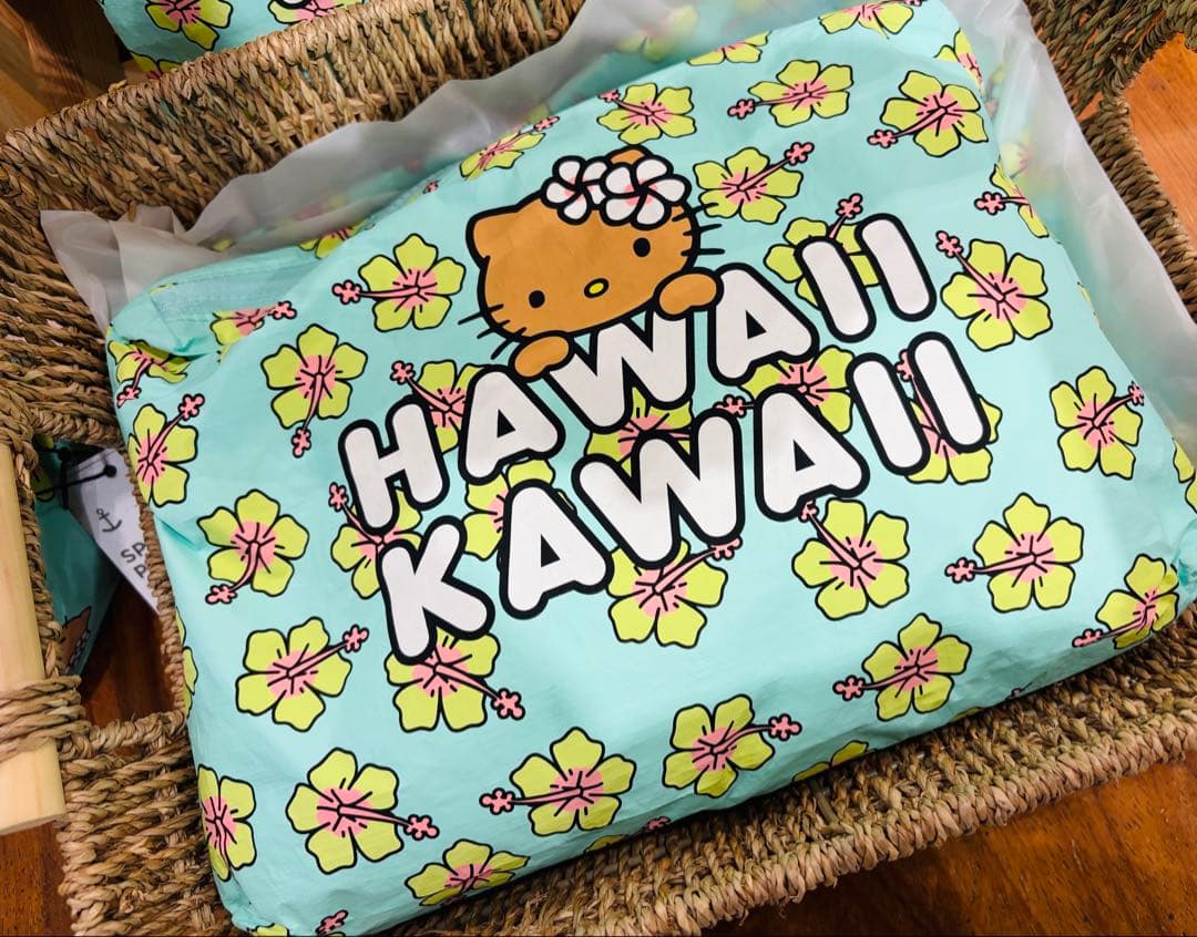 新品！アロハコレクション×キティ ポーチ Hawaii DFS限定品