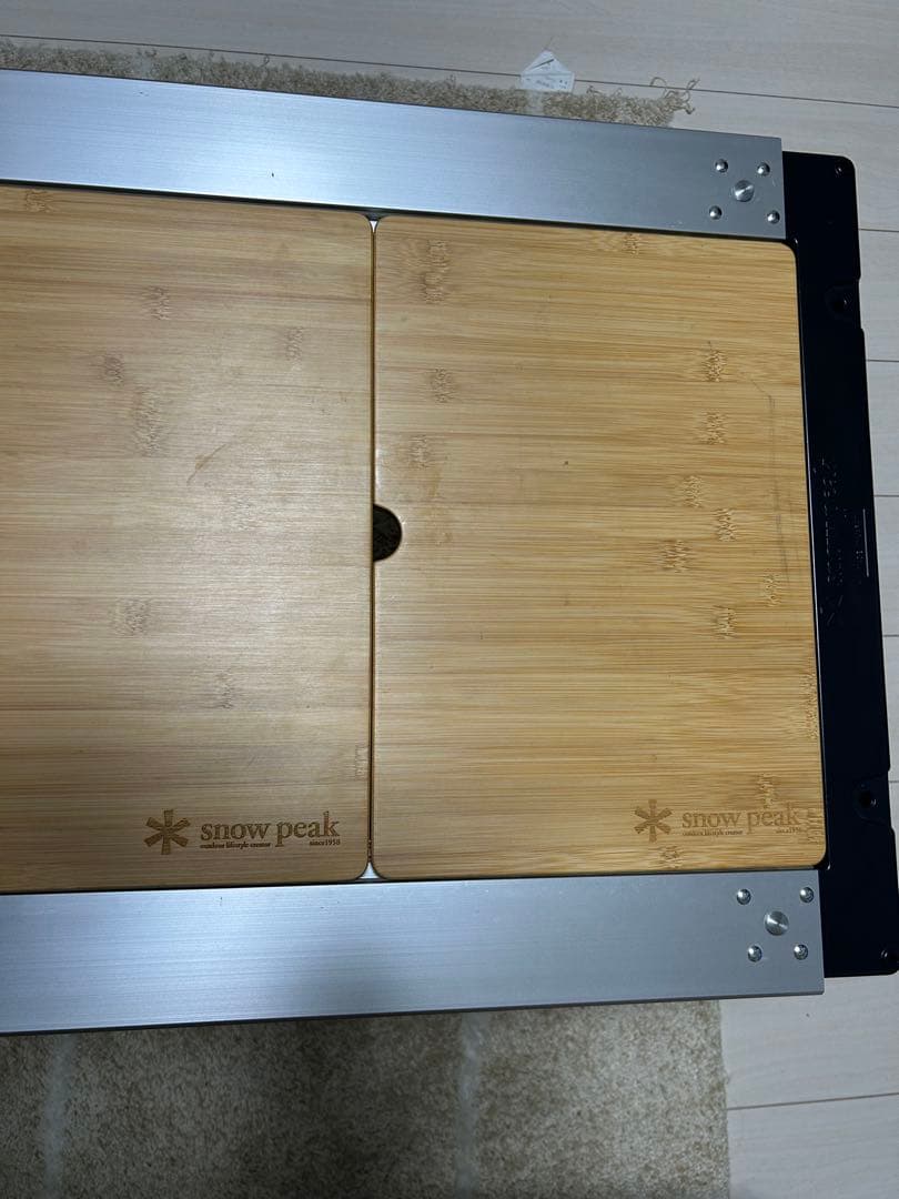 スノーピーク　peak IGT テーブルセット①