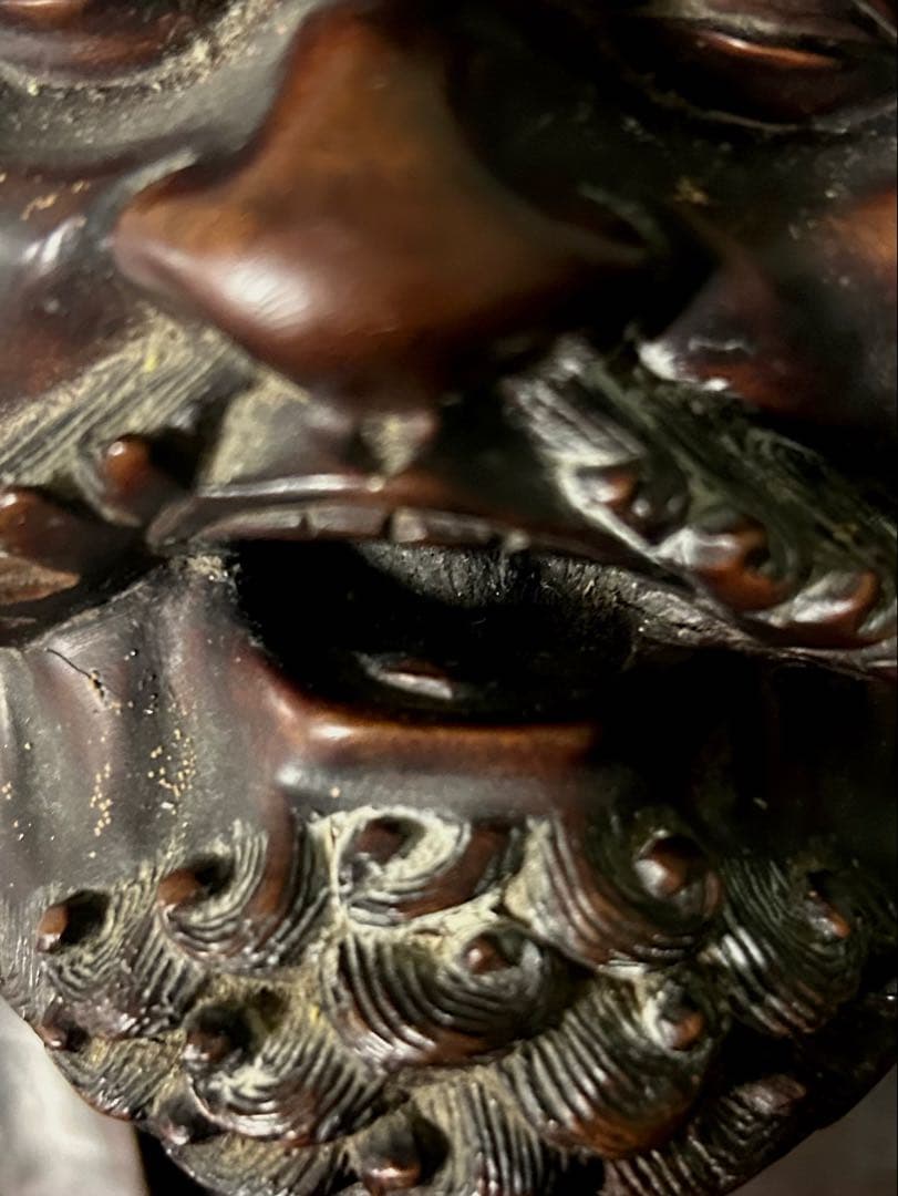 中国 時代 銘木紫檀 羅漢坐像 阿羅漢 座像 10kg 高さ43.5cm