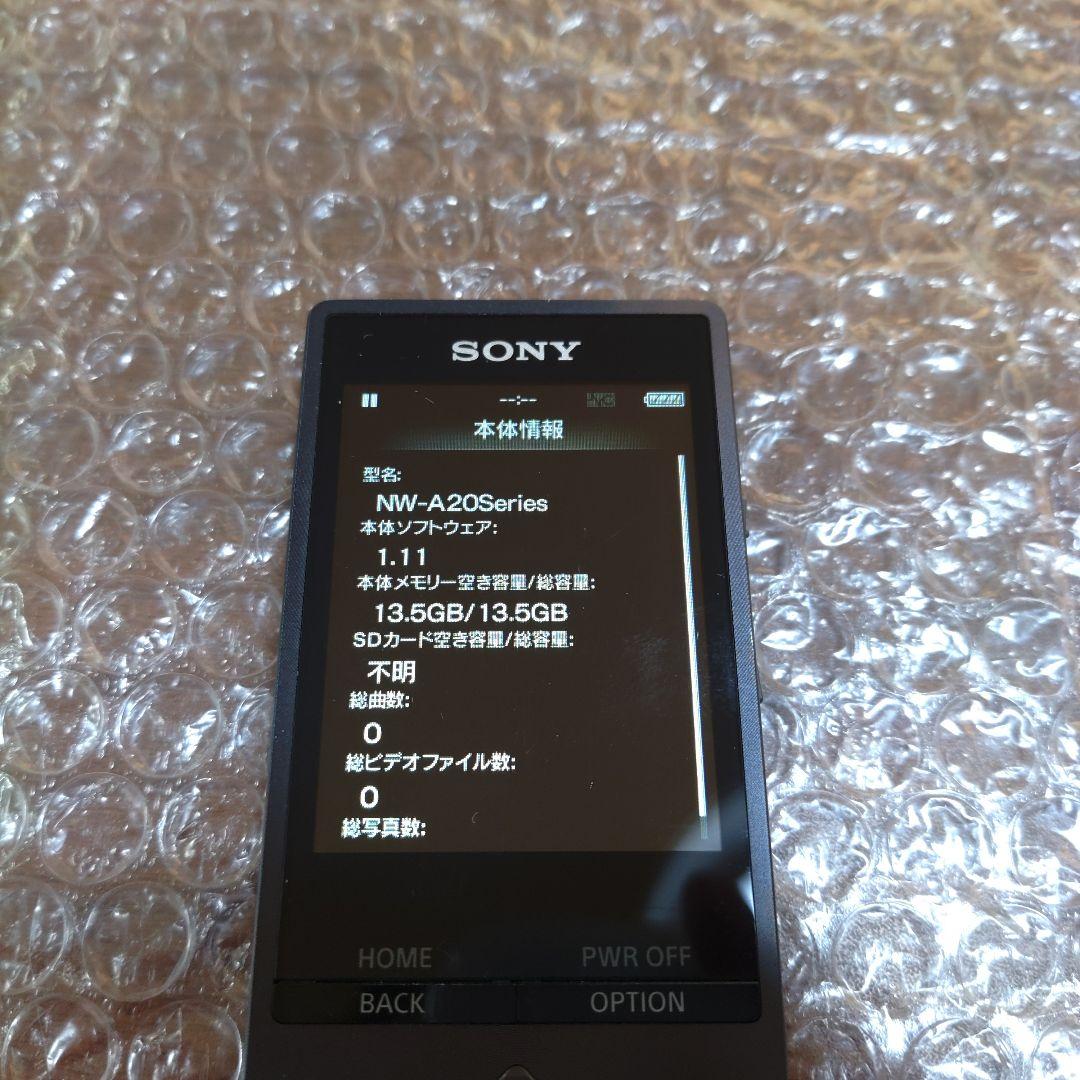 ソニーウォークマン　NW−A25　管理ナンバー9900