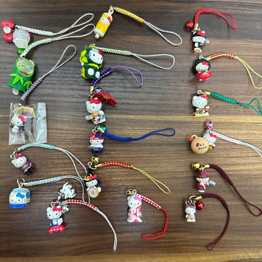 キティちゃん 根付け ストラップ 18点アソート おまとめ