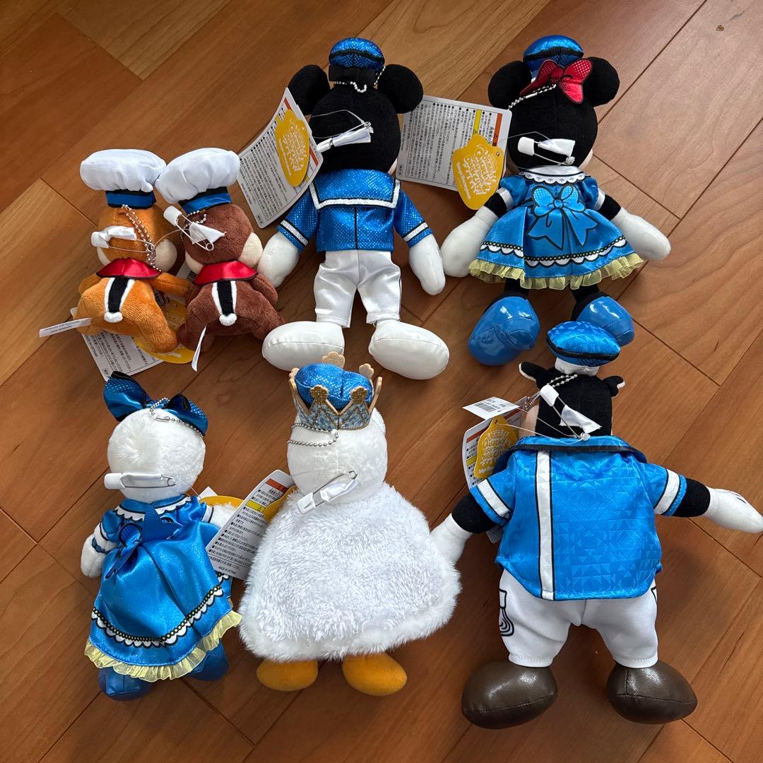 東京ディズニーランド ドナルド パルパルーザ ぬいぐるみバッジ ぬいば 全6種