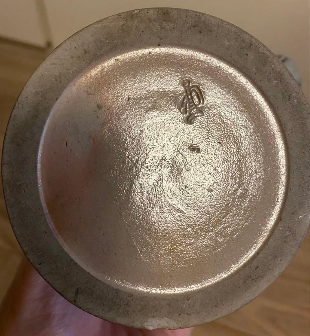 【アンティーク】陶器製ビールジョッキ　ビアクルーク