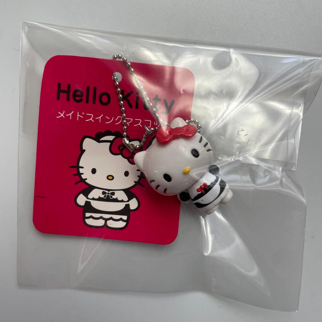 レア　希少　ハローキティ　キティ　メイド喫茶　キーホルダー　平成　レトロ