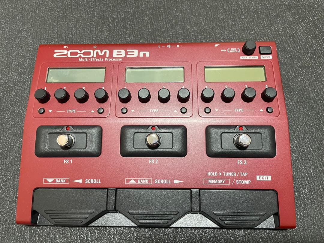 ZOOM B3n マルチエフェクトプロセッサー