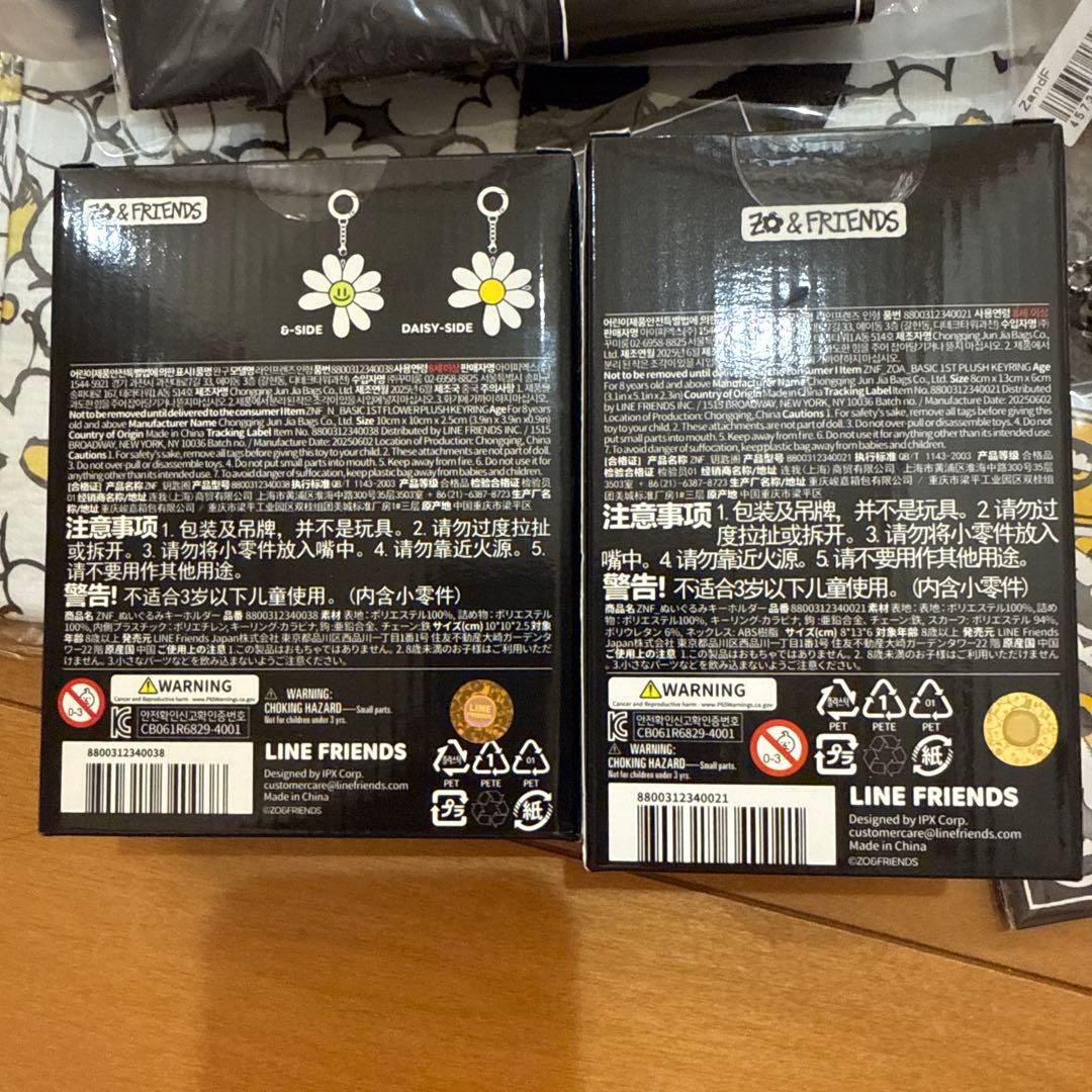 ZO&FRIENDS ポップアップ ZOA キーリング 8点セット ジヨン
