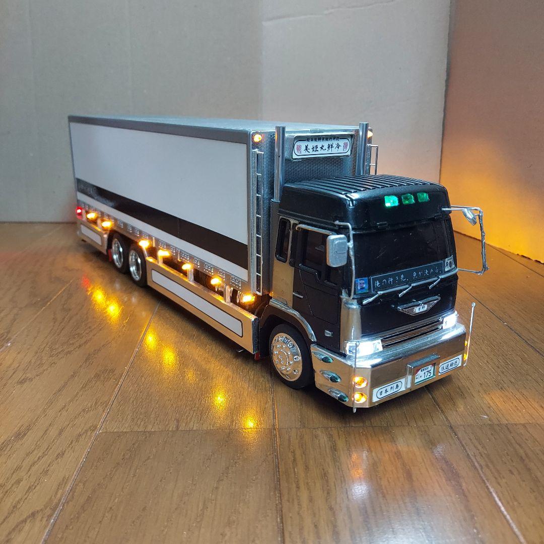 日野プロフィア●デコトラのラジコン●ほぼ自作●電飾装備！