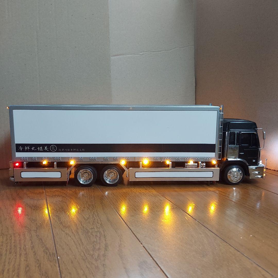 日野プロフィア●デコトラのラジコン●ほぼ自作●電飾装備！