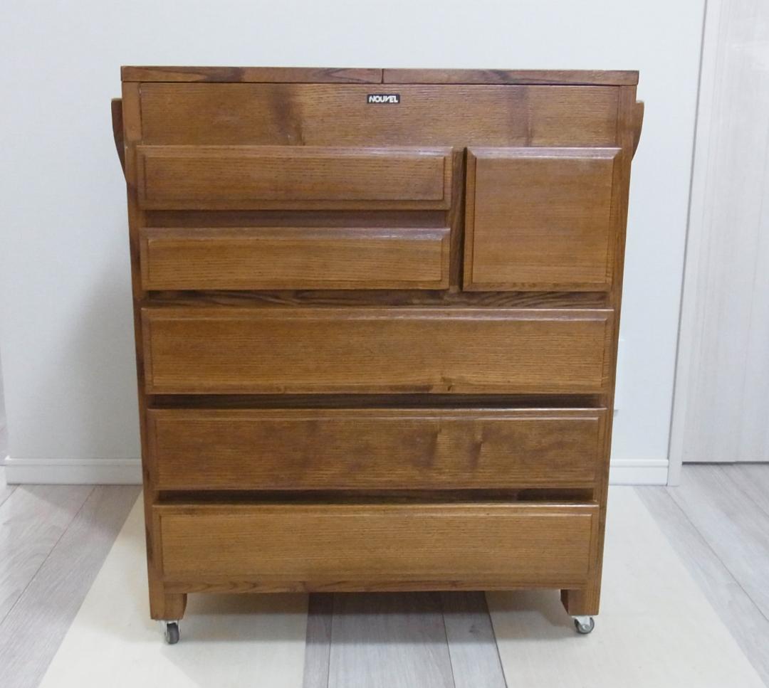 画材キャビネット　アトリエキャビネット （引き出し5段）