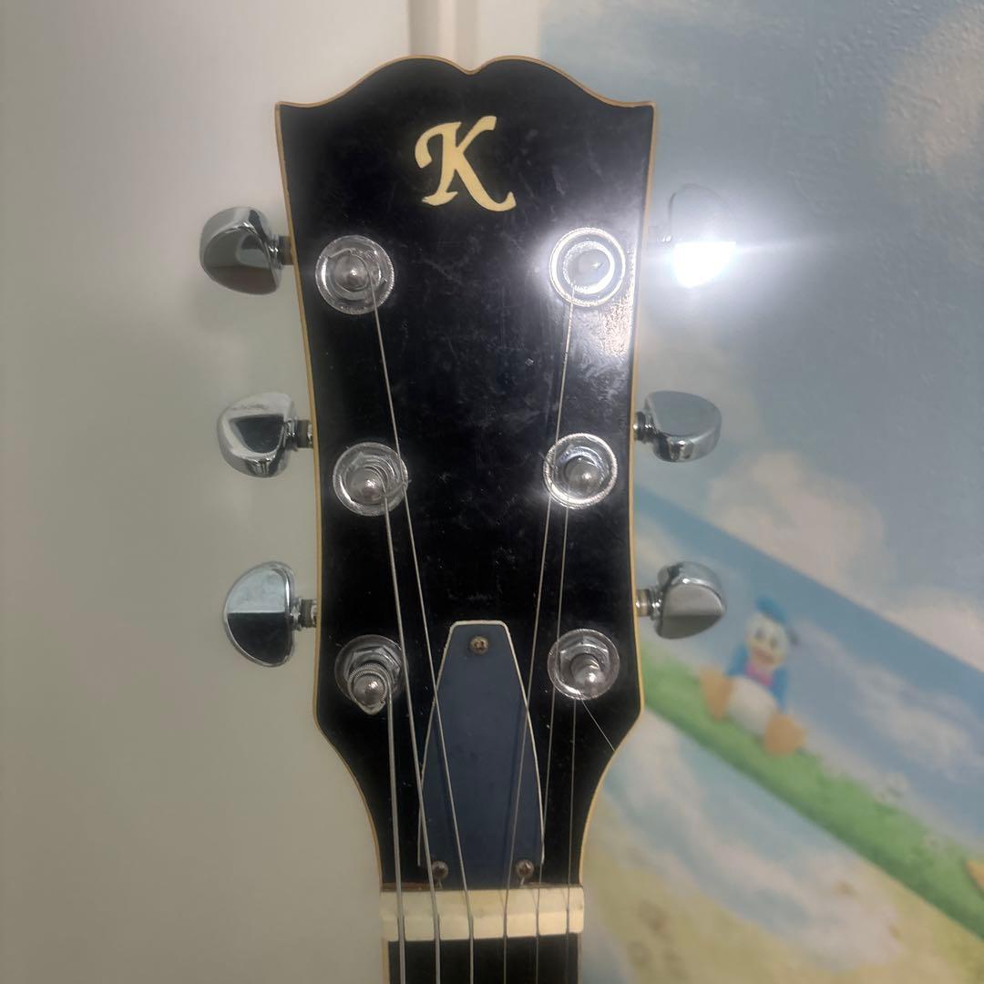 k garage 椎名林檎セミアコースティックギター デューセンバーグ コピー