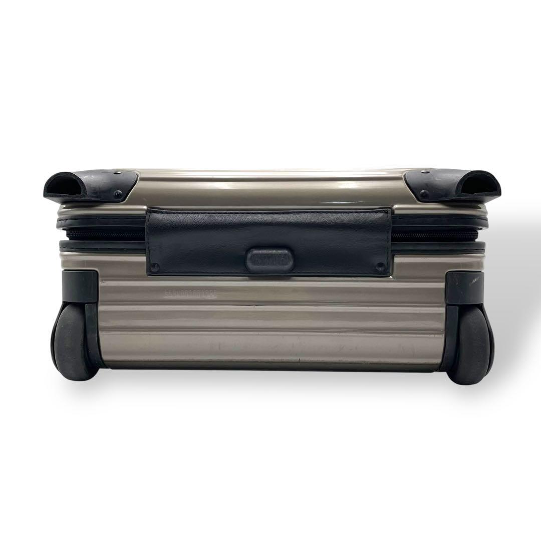 良品 RIMOWA キャリーケース シルバー ビジネストローリー サルサ 25L