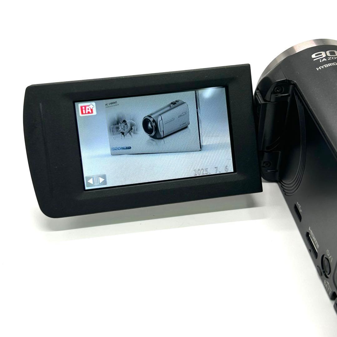 美品 Panasonic HC-V480MS フルHD ビデオカメラ