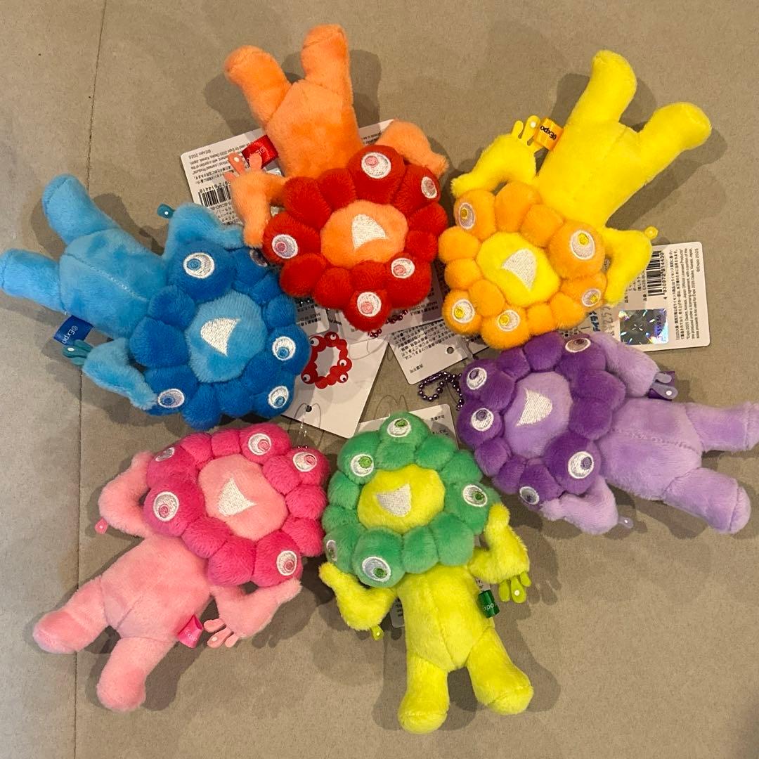 EXPO 万博　ミャクミャク　ボールチェーンマスコット　推しカラーミャク　全6色