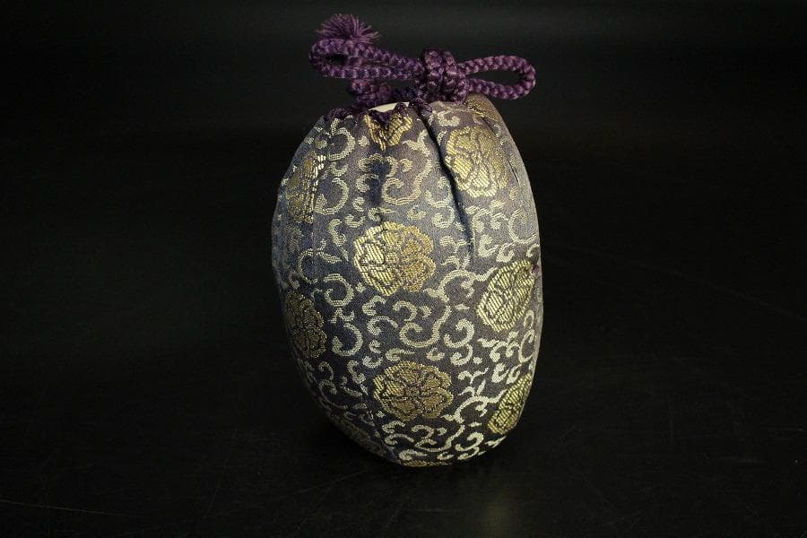 茶道具 備前 肩衝 茶入 共箱(K-LC665)