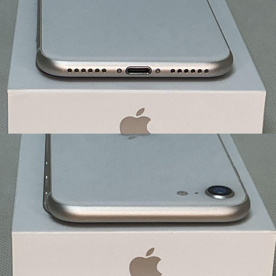 【美品】iPhoneSE3 128GB 新品大容量バッテリー　SIMフリー