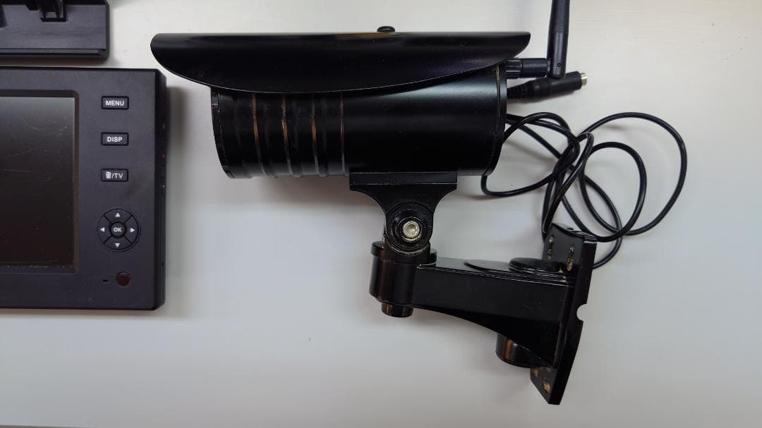 ELPA CMS-M171 7インチモニター付き 防犯カメラセット