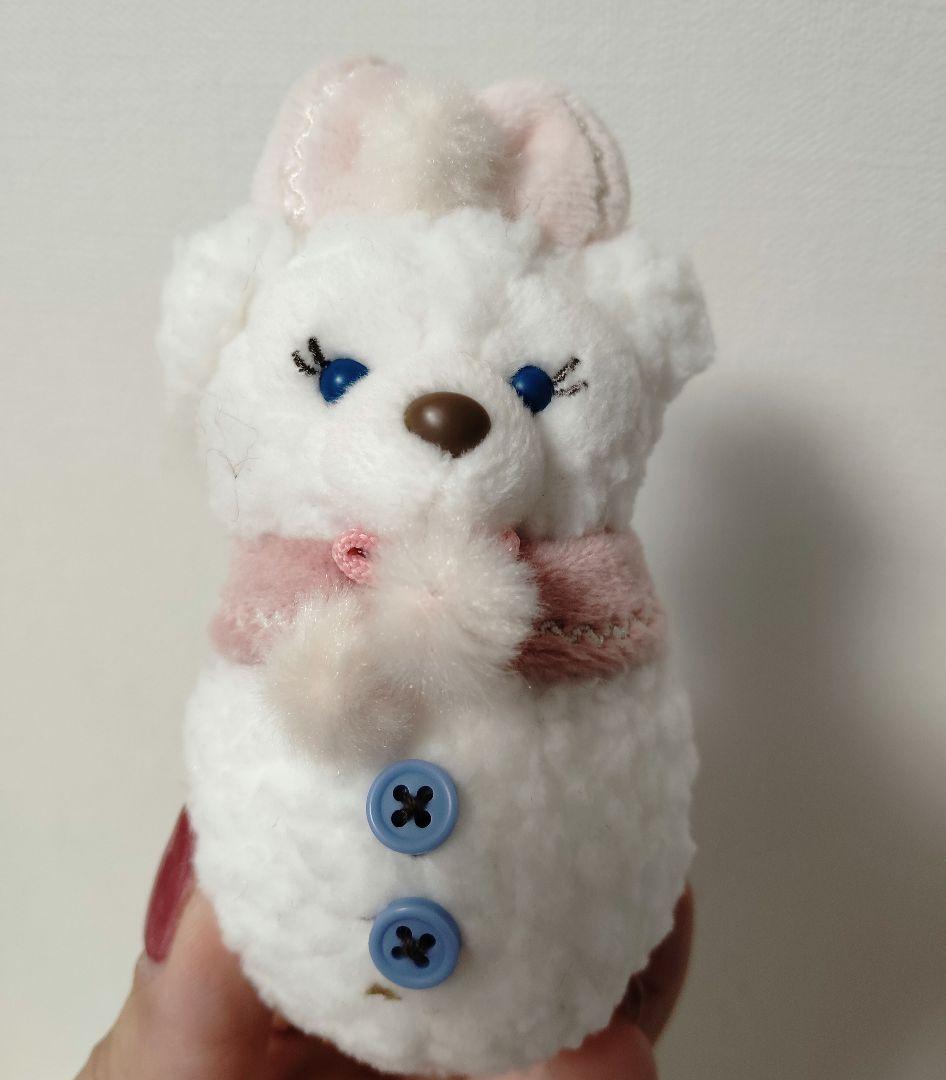 ダッフィー シェリーメイ ぬいぐるみチャーム シークレット 雪だるま 2個