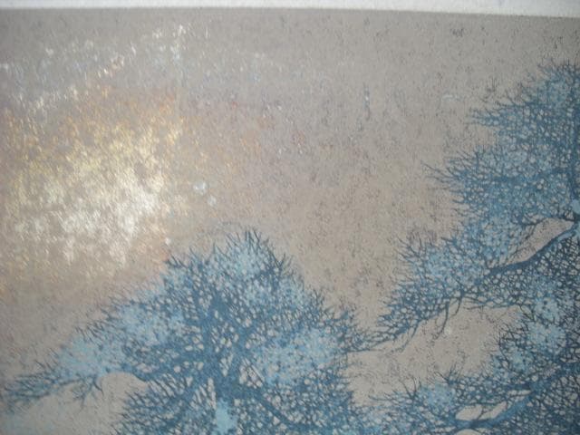 ◆並木一◆　版画　「松韻」　１９９１年作品 ◆2/120◆本物保障◆