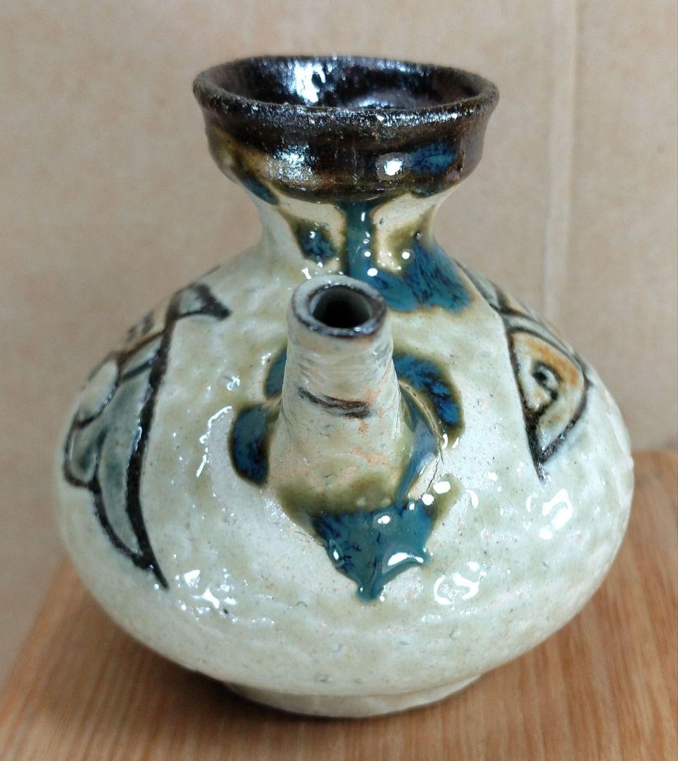 【本物保証】金城次郎 カラカラ 共箱 栞 壺屋焼 壷屋焼 人間国宝 美品