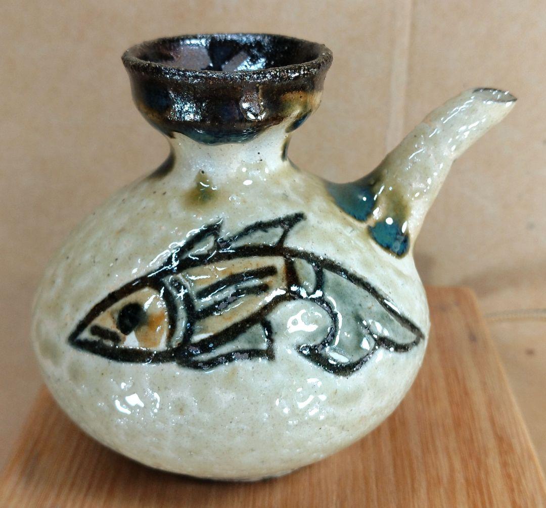 【本物保証】金城次郎 カラカラ 共箱 栞 壺屋焼 壷屋焼 人間国宝 美品