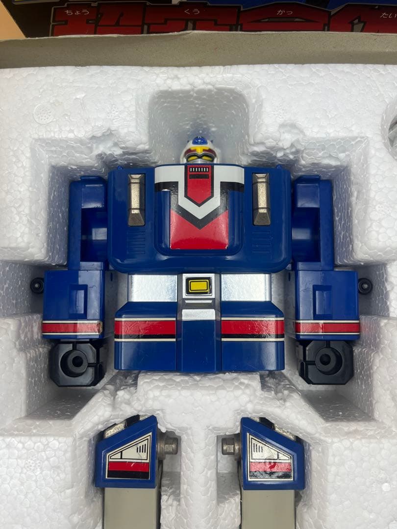 高速戦隊ターボレンジャー　DXターボロボ　DXターボラガー　1989 当時物