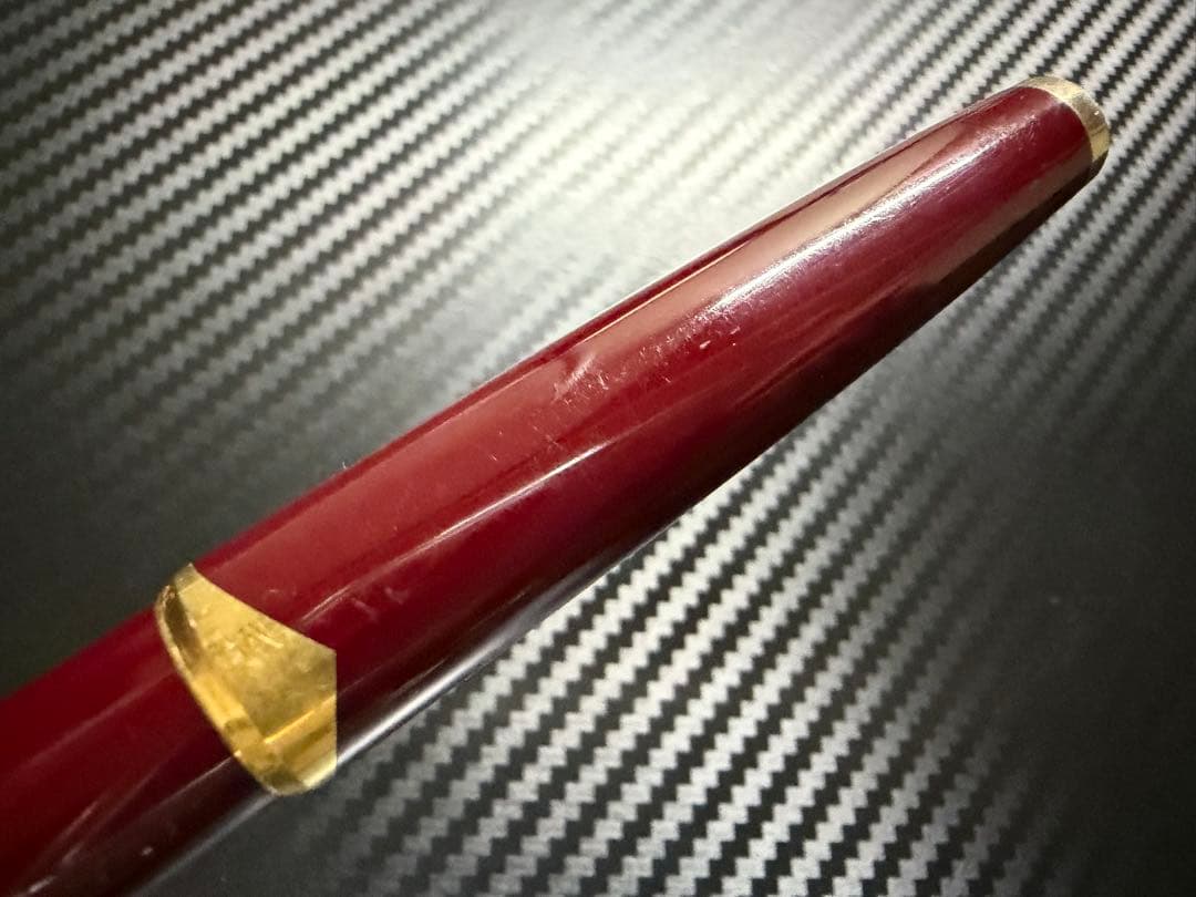 美品 モンブラン No.121 ボルドー F 細字 万年筆