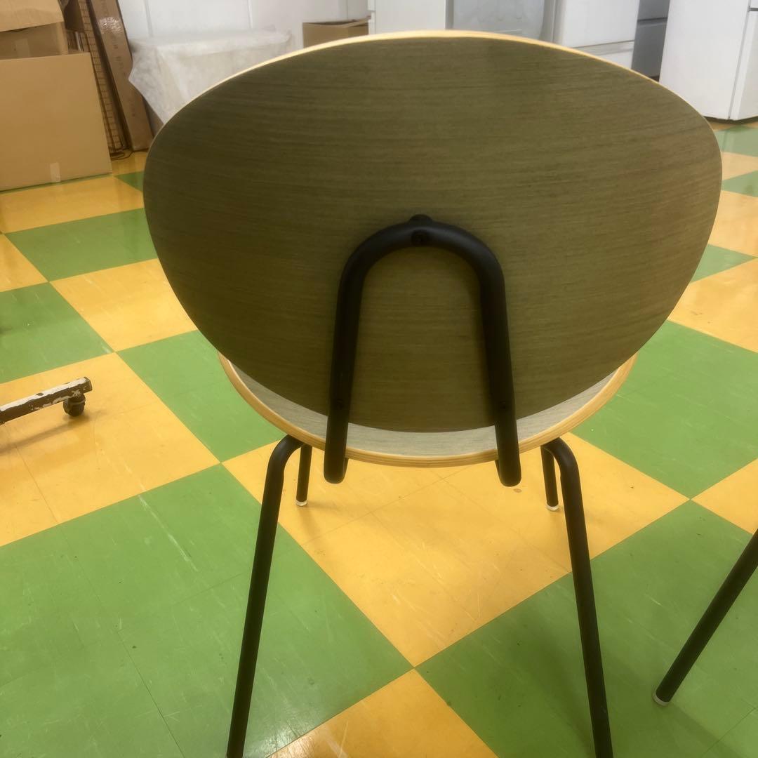 105 KANADEMONO 円形木製ダイニングテーブル