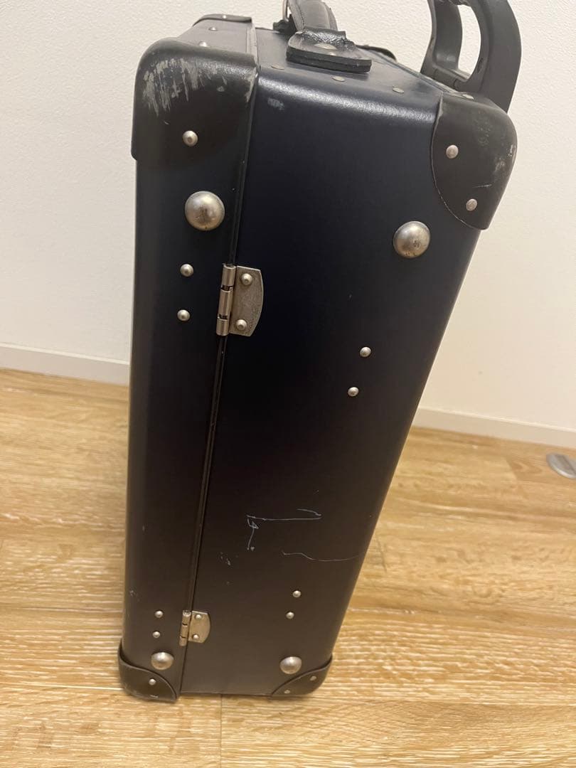 GLOBE TROTTER キャリーケース ネイビー