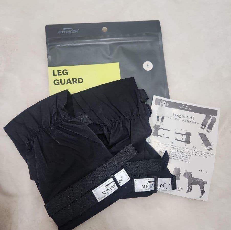 ALPHACON レッグガード まとめ売り M2点 L1点 3セット