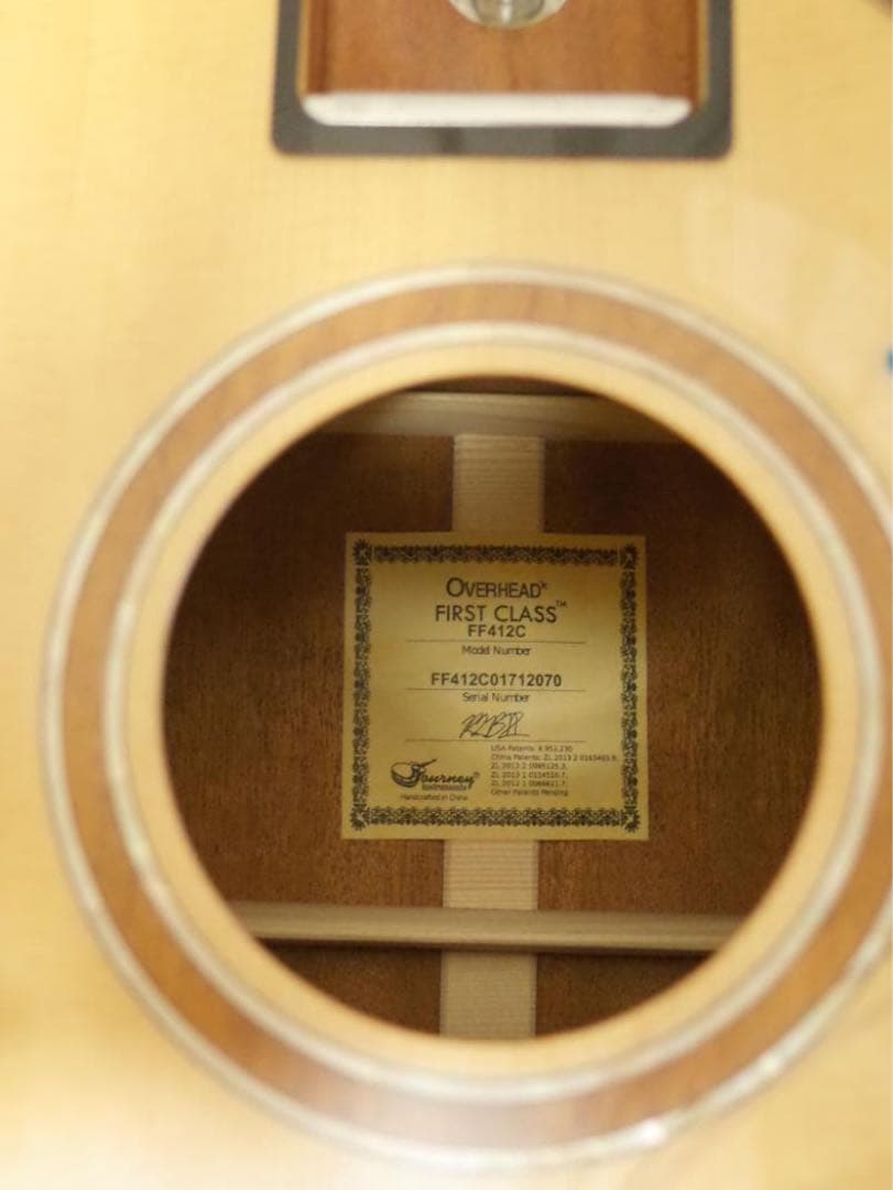 トラベルギター　journey instrument FF412C