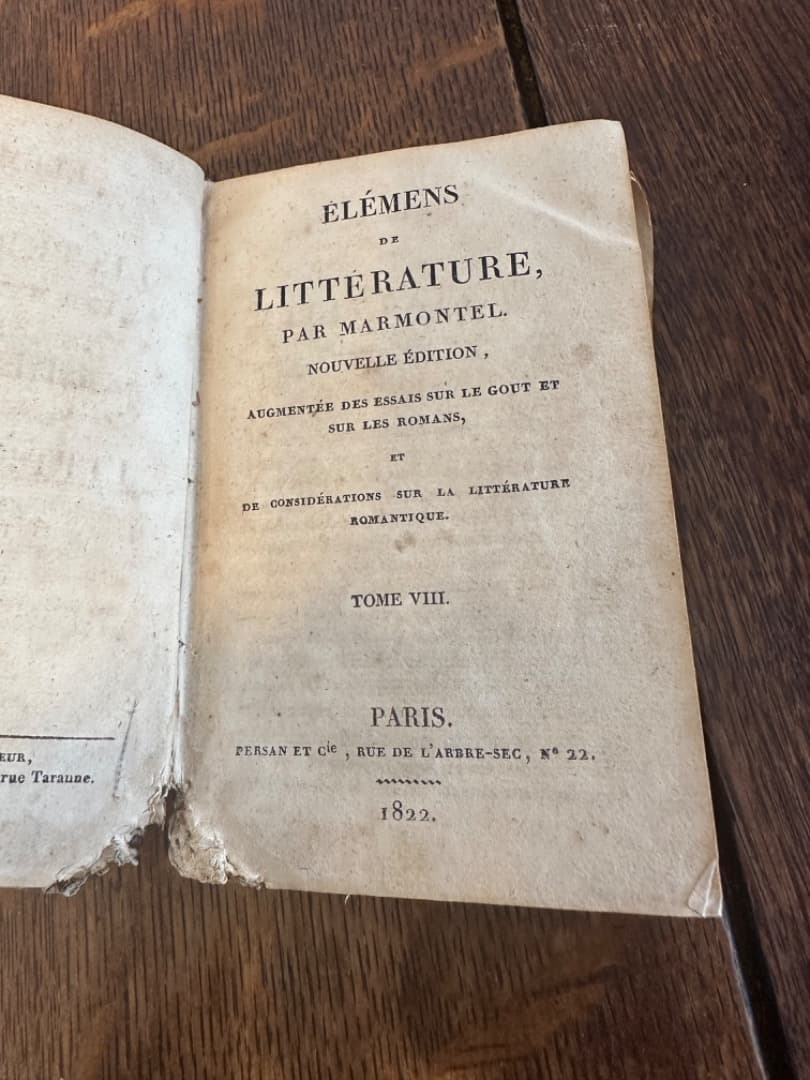 フランス　アンティーク　洋書　18,19世紀