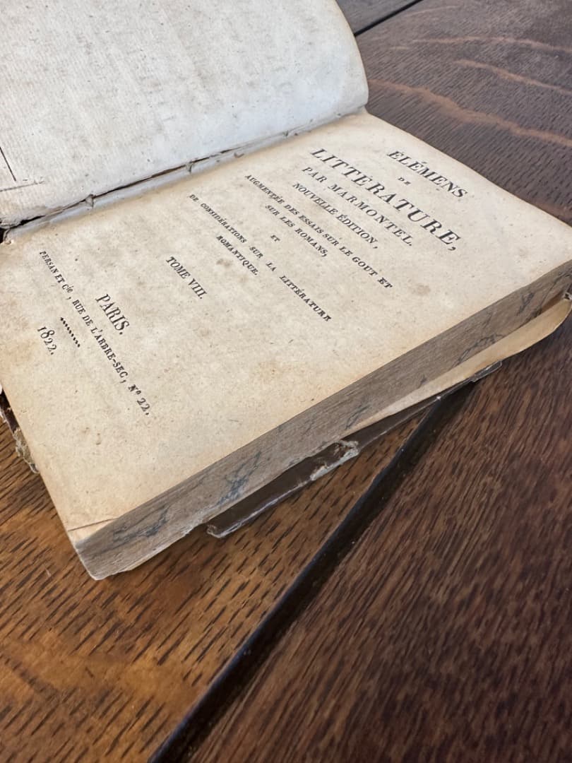 フランス　アンティーク　洋書　18,19世紀