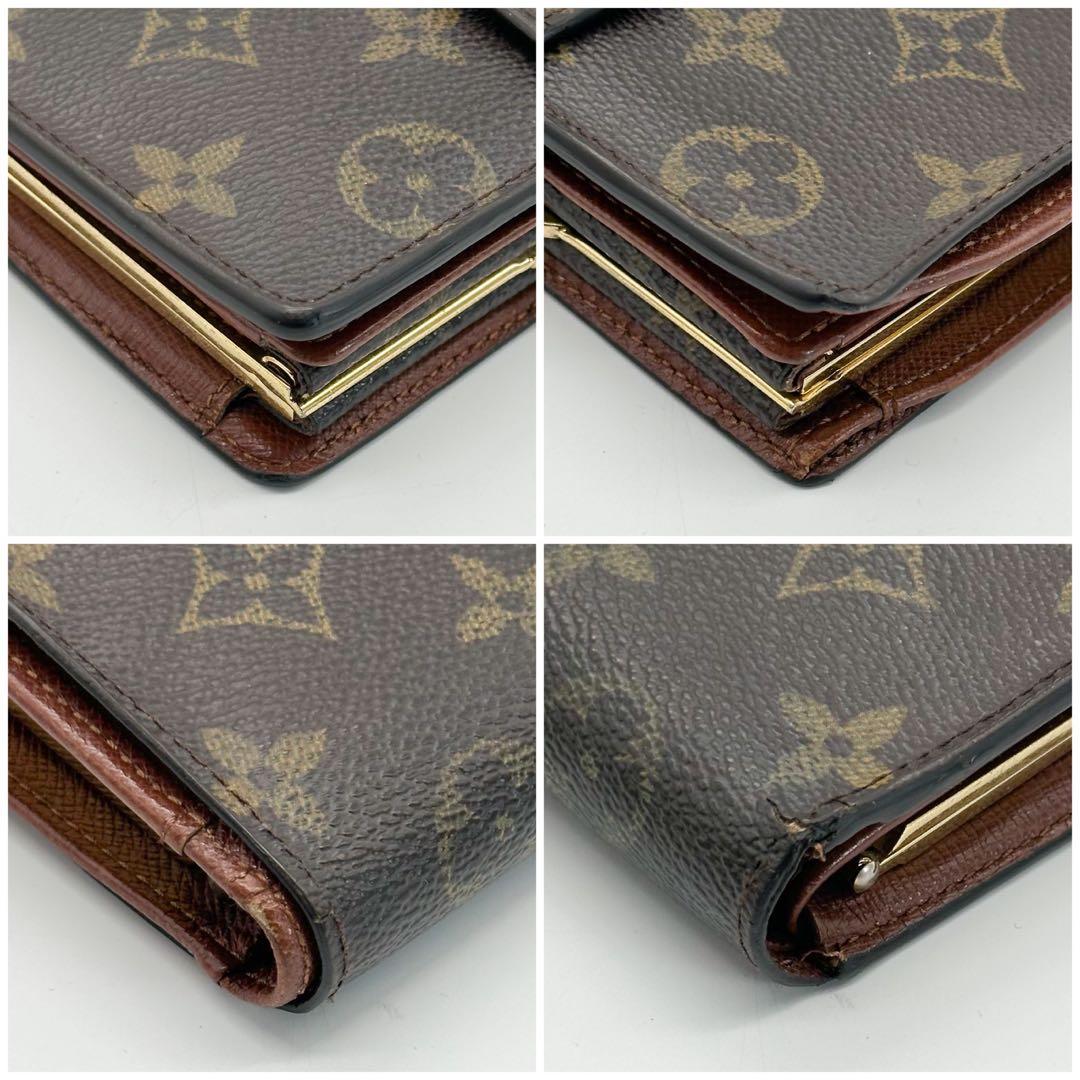 ルイヴィトン ポルトフォイユ ヴィエノワ モノグラム がま口 モノグラム