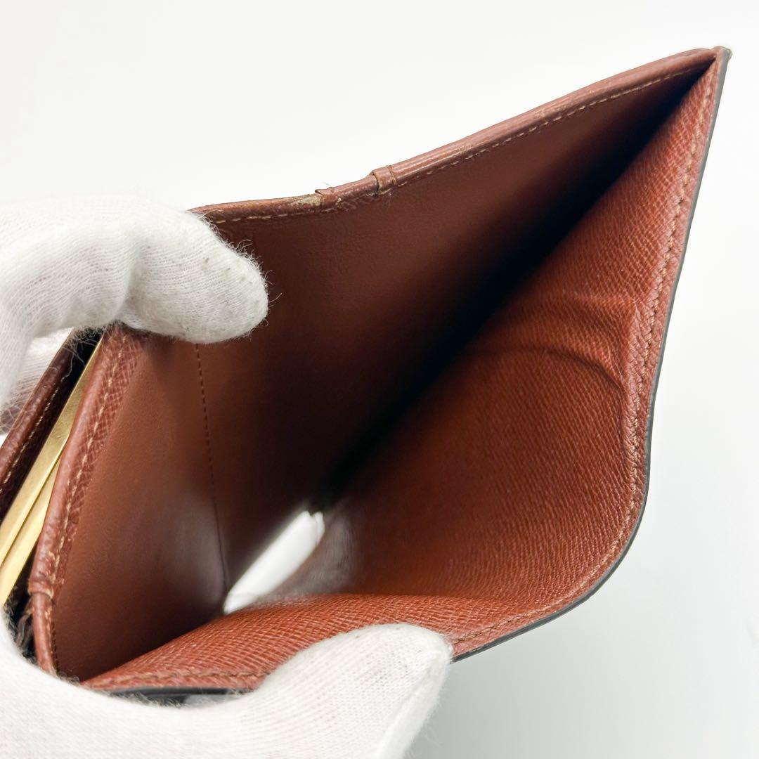 ルイヴィトン ポルトフォイユ ヴィエノワ モノグラム がま口 モノグラム