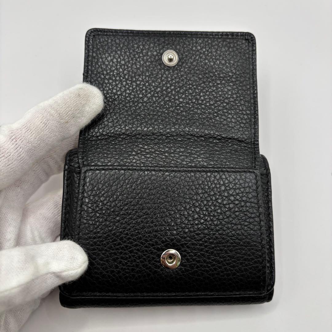 jimmy choo 三つ折り財布　ブラック　スタッズ　ニモ　コンパク　財布