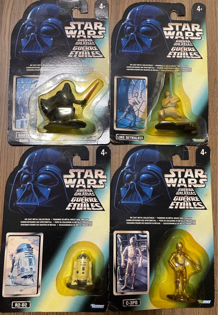 スターウォーズ！ミニフィギュア4体セット