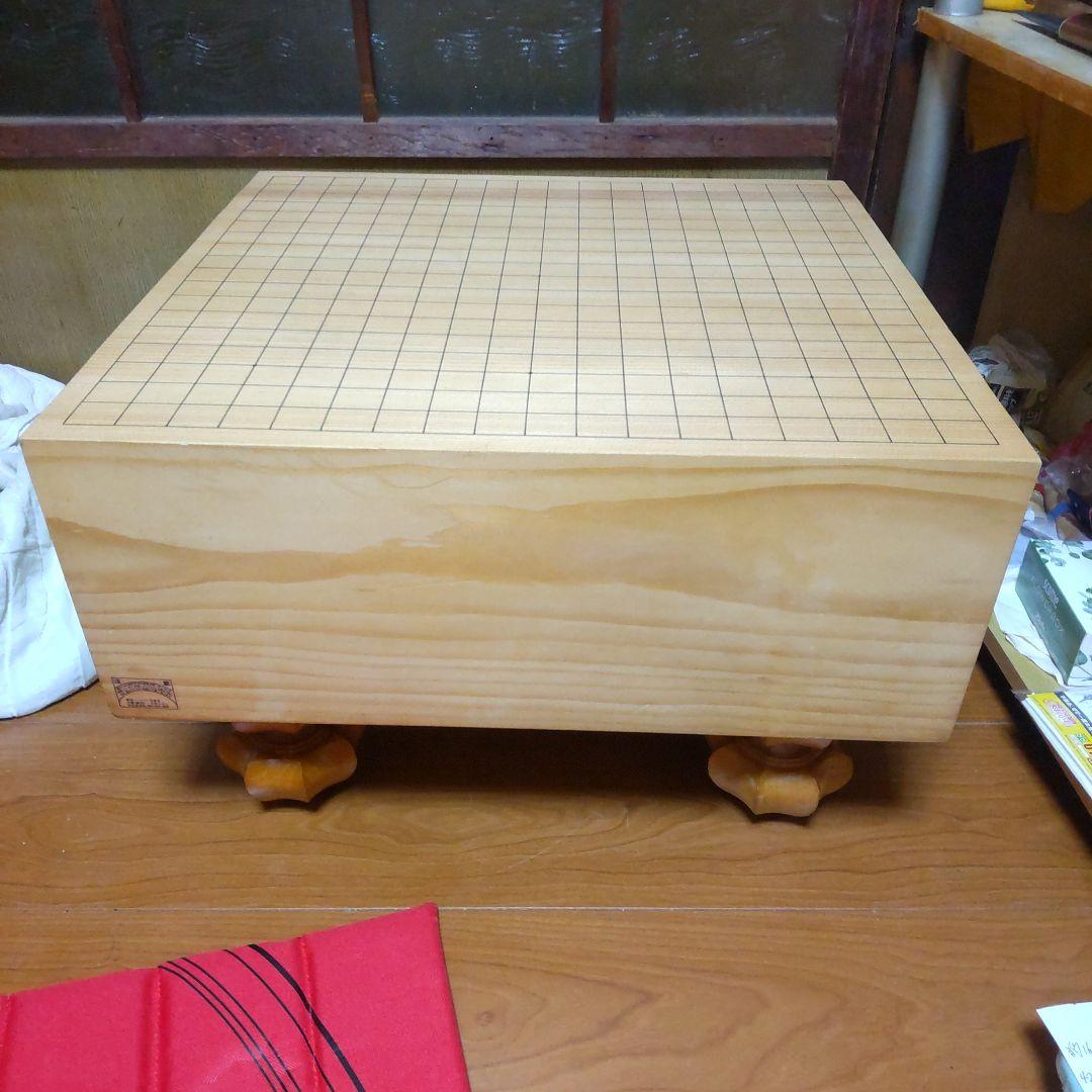 本榧六寸盤　天地柾目　簡易カバー付き