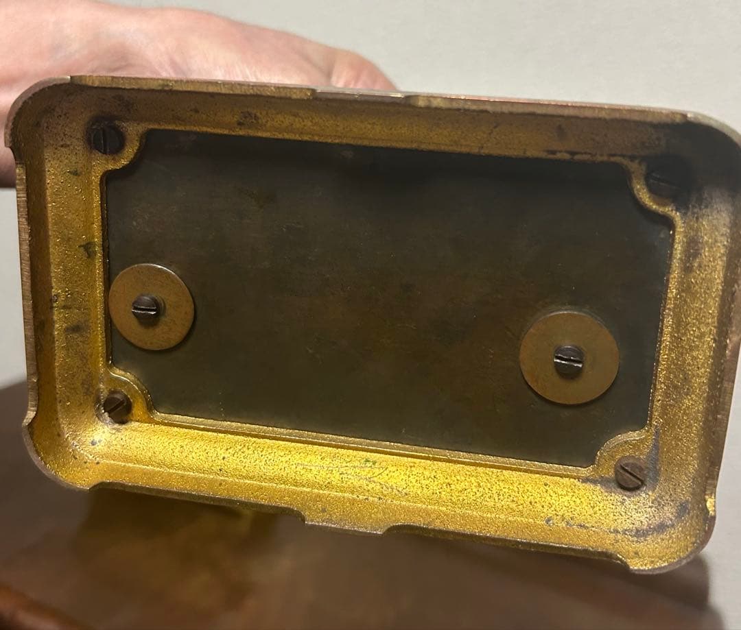 カレンダー時計【アンティーク】２つセット