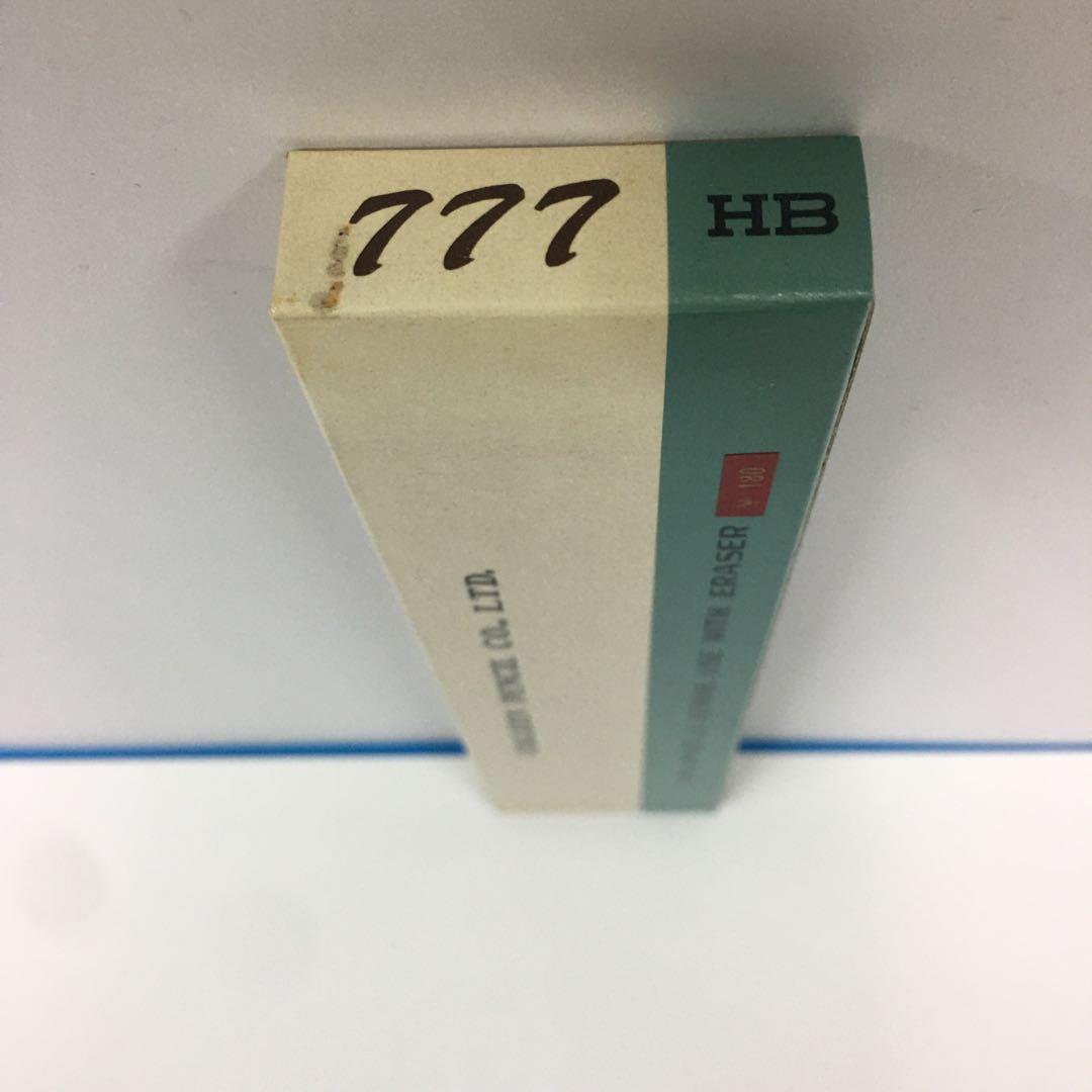 【昭和レトロ】コーリン鉛筆　no．777 HB消しゴム付1ダース