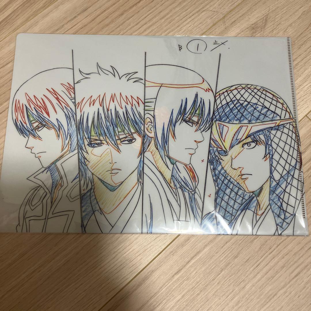 銀魂 原画クリアファイル　限定値下げ