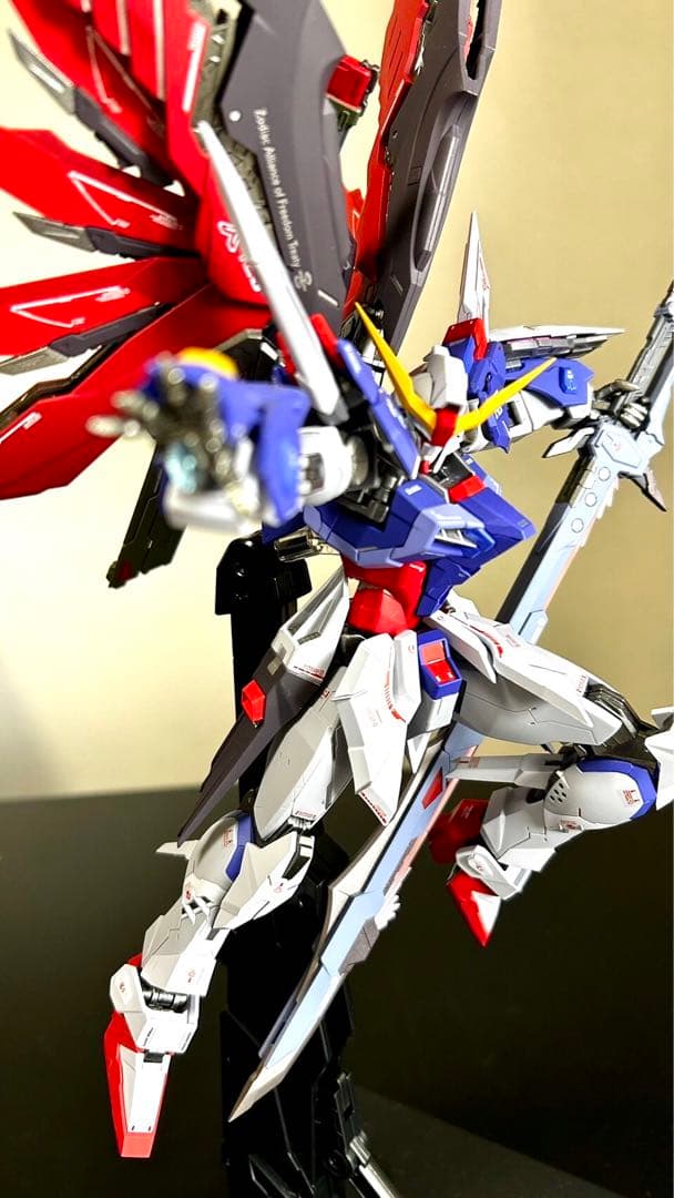 美品★【メタルビルド　デスティニーガンダム　Soul RED ver.】