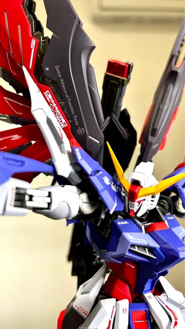 美品★【メタルビルド　デスティニーガンダム　Soul RED ver.】