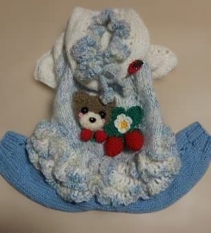 犬服♪手編み♪3名様オーダー受付終了致しましたm(__)m