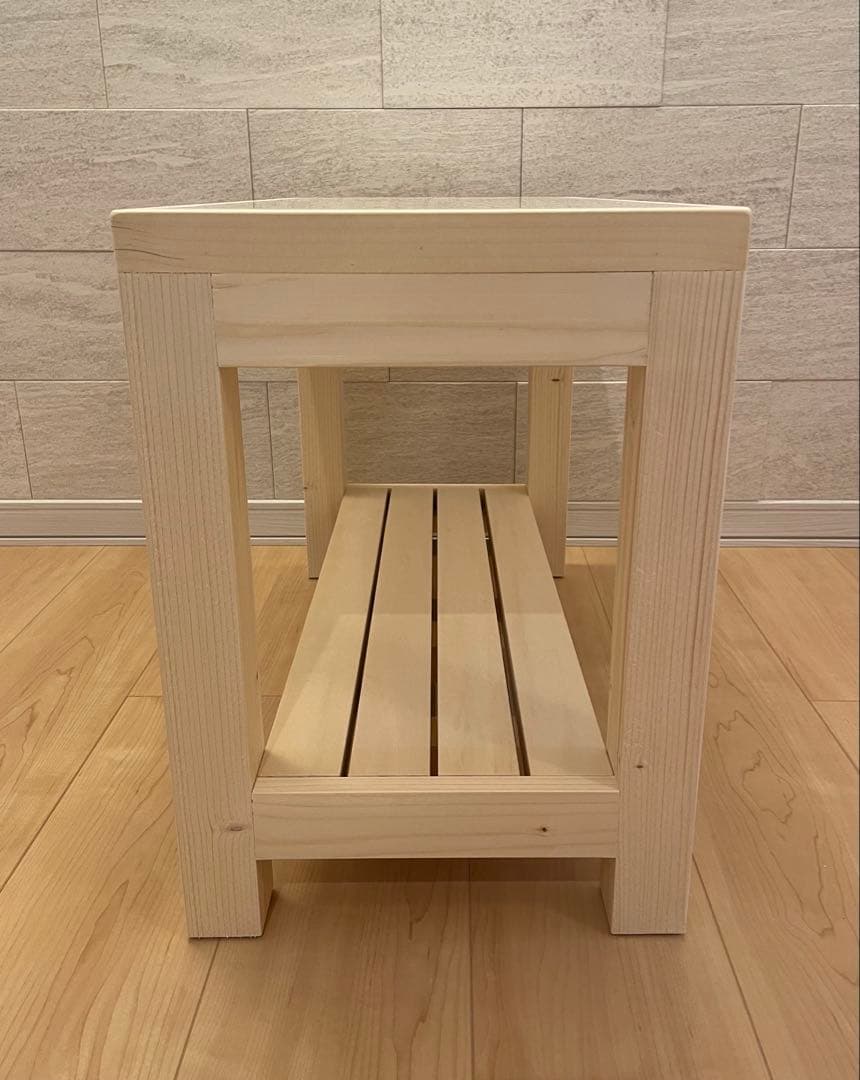 ハンドメイド　ディスプレイ台　飾り棚　ティッシュケース