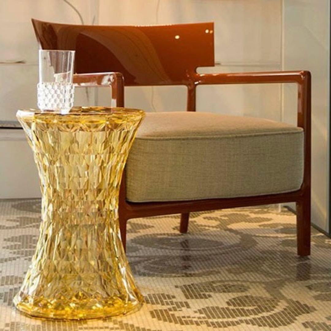 【正規品】 Kartell カルテル Stone ストーン スツール イエロー