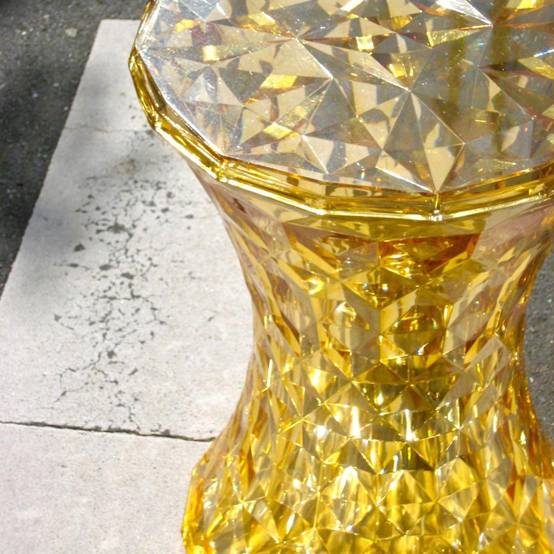 【正規品】 Kartell カルテル Stone ストーン スツール イエロー