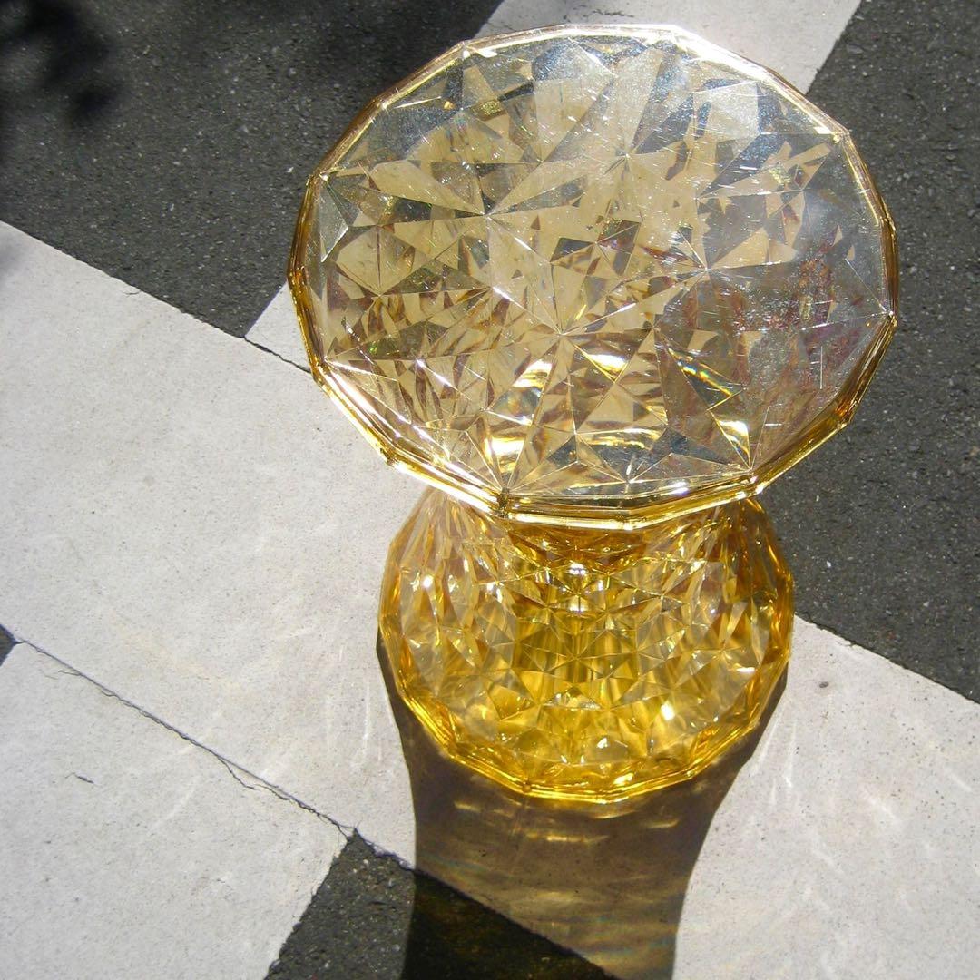 【正規品】 Kartell カルテル Stone ストーン スツール イエロー