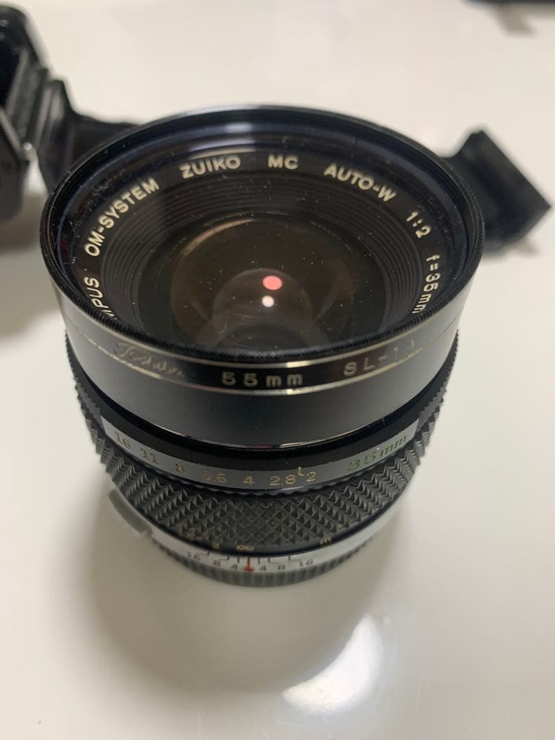 フィルムカメラ OLYMPUS OM-2 + ZUIKO MC AUTO-W 35mm F2